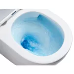 Mereo WC závěsné kapotované, Smart Flush RIMLESS, 490x370x360, keramické, vč. sedátka CSS123