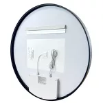 Mereo Zrcadlo kulaté pr. 80 cm, LED osvětlení a odmlžování