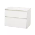 Mereo Opto, koupelnová skříňka s keramickým umyvadlem 81 cm, bílá