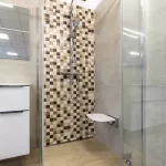 Mereo Sedátko do sprchy, duroplast, bílé