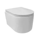 Mereo WC závěsné kapotované, RIMLESS, 495x360x370, keramické, vč. sedátka CSS113S