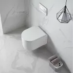Mereo WC závěsné kapotované, RIMLESS, 495x360x370, keramické, vč. sedátka CSS113S