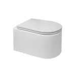 Mereo WC závěsné kapotované, RIMLESS, 495x360x370, keramické, vč. sedátka CSS113S