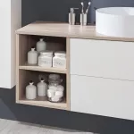 Mereo Aira, koupelnová skříňka 101 cm, dub Kronberg