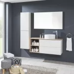 Mereo Aira, koupelnová skříňka 101 cm, dub Kronberg