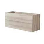 Mereo Aira, koupelnová skříňka 121 cm, dub Kronberg