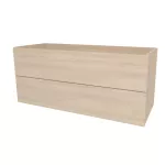 Mereo Aira, koupelnová skříňka 121 cm, Multidecor, Javor Hard šampaňský
