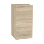 Mereo Bino koupelnová skříňka horní 63 cm, levá, Multidecor, Dub Bardolino