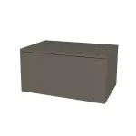 Mereo Ponte, koupelnová skříňka 70 cm, Multidecor, Lávová šedá
