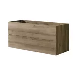 Mereo Aira, koupelnová skříňka 121 cm, dub Halifax