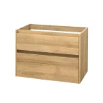 Mereo Opto, koupelnová skříňka 81 cm, dub Riviera