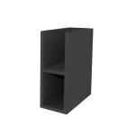 Mereo Aira, koupelnová skříňka 20 cm, spodní, Multidecor, Šedý antracit