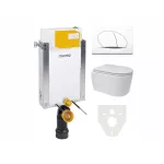Mereo WC komplet pro zazdění s příslušenstvím