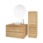 Mereo Zrcadlo kulaté pr. 60 cm, LED osvětlení a odmlžování
