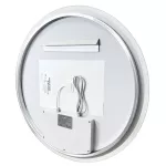 Mereo Zrcadlo kulaté pr. 60 cm, LED osvětlení a odmlžování