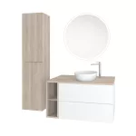 Mereo Zrcadlo kulaté pr. 80 cm, LED osvětlení a odmlžování