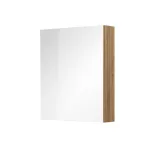 Mereo Aira, Mailo, Opto, Vigo koupelnová galerka 60 cm, zrcadlová skříňka, dub Riviera