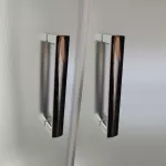 Mereo Sprchový box, čtvercový, 80cm, satin ALU, sklo Point, zadní stěny bílé, SMC vanička, se stříškou