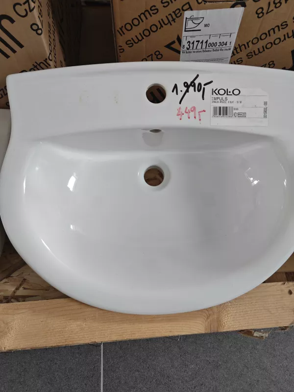 KOLO - umyvadlo 55 cm, bílá Jika