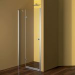 Sprchové dveře, Fantasy, 80x190 cm, chrom ALU, sklo Point, pravé provedení Mereo