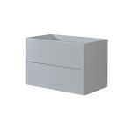 Aira, koupelnová skříňka 81 cm, šedá