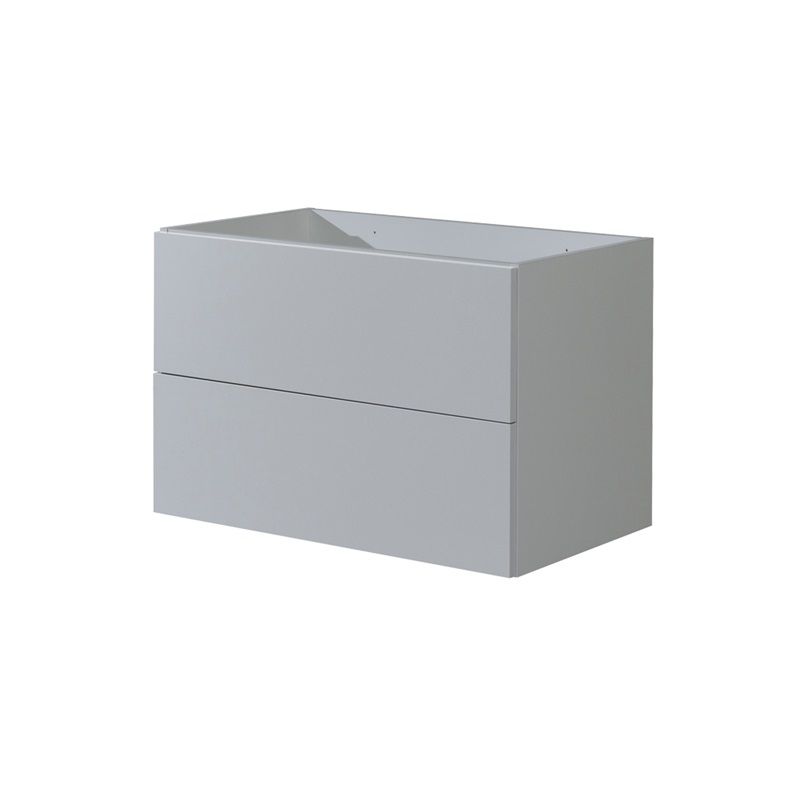 Aira, koupelnová skříňka 81 cm, šedá Mereo