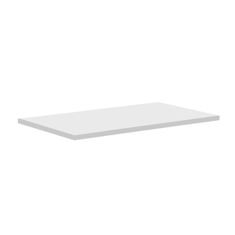 Koupelnová deska na skříňku 121 cm, bílá vysoký lesk perlička Mereo