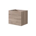 Aira koupelnová skříňka, dub, 2 zásuvky, 610x530x460 mm