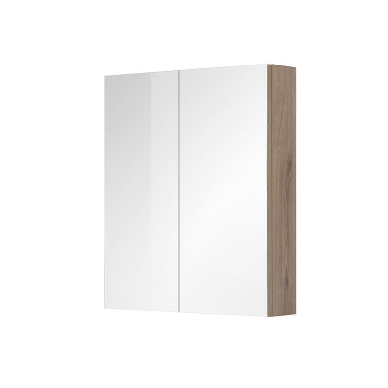 Aira, Ponte koupelnová galerka 60 cm, zrcadlová skříňka, dub Kronberg Mereo