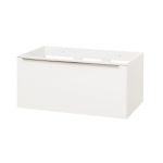 Mailo, koupelnová skříňka 81cm, bílá