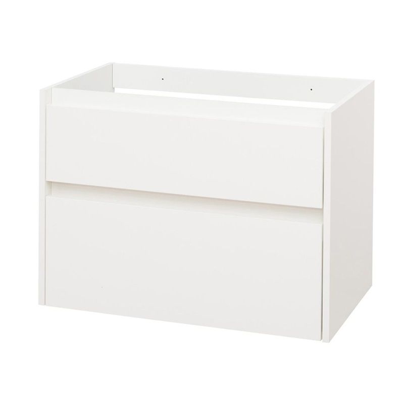 Opto, koupelnová skříňka 81 cm, bílá Mereo