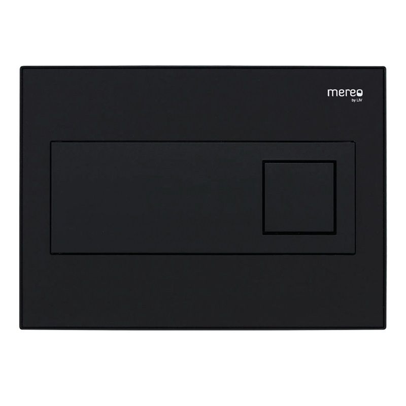 Star ovládací tlačítko, černá / černá Mereo