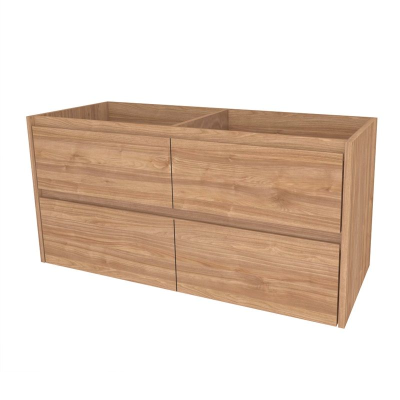 Opto, koupelnová skříňka 121 cm, Multidecor, Light Select Walnut Mereo