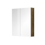 Aira, Mailo, Opto, Vigo koupelnová galerka 60 cm, zrcadlová skříňka, dub Halifax Mereo
