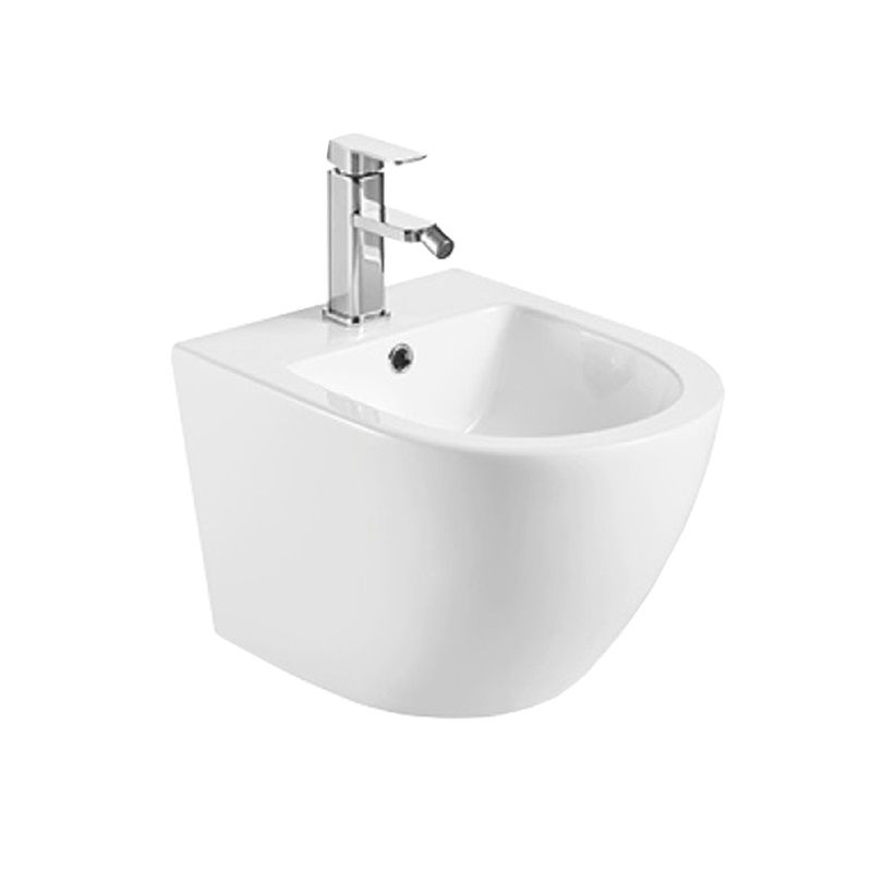 Bidet závěsný kapotovaný, 495x365x330, keramický, bílý Mereo