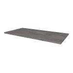 Koupelnová deska na skříňku 121 cm, Multidecor, Beton tmavě šedý Mereo