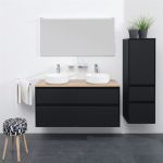 Opto, koupelnová skříňka 121 cm, Multidecor, Dark Rockford Hic Mereo