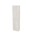 Aira, koupelnová skříňka 170 cm vysoká, levé otevírání, Multidecor, White Loft Pine