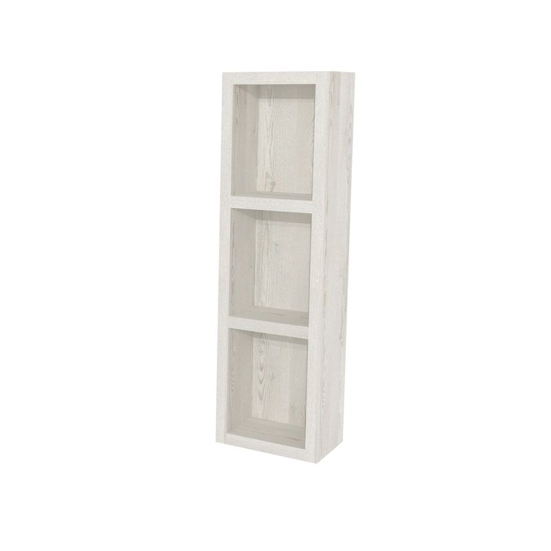 Aira, koupelnová skříňka 20 cm, horní, policová, Multidecor, White Loft Pine Mereo