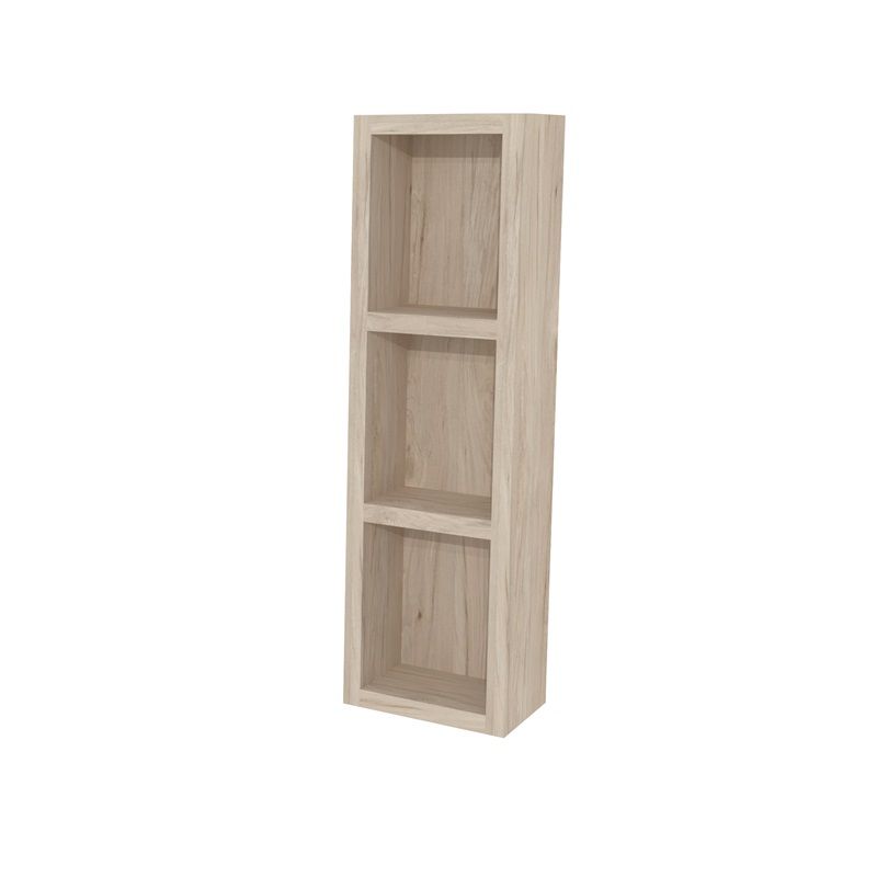 Aira, koupelnová skříňka 20 cm, horní, policová, Multidecor, Light Rock Hickory Mereo