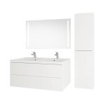 Aira, koupelnová skříňka 121 cm, Multidecor, Beton Chicago tm šedý Mereo