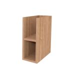 Aira, koupelnová skříňka 20 cm, spodní,  Multidecor, Light Select Walnut