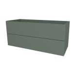 Aira, koupelnová skříňka 121 cm, Multidecor, Zelená Verde Mereo