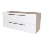 Bino, koupelnová skříňka 121 cm, Multidecor, Light Rock Hickory