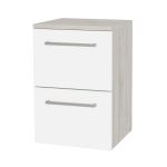 Bino koupelnová skříňka spodní 50 cm, Multidecor, White Loft Pine