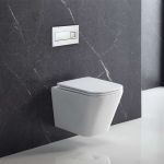 WC závěsné kapotované, Smart Flush RIMLESS, 490x340x350, keramické, vč. sedátka CSS118S Mereo